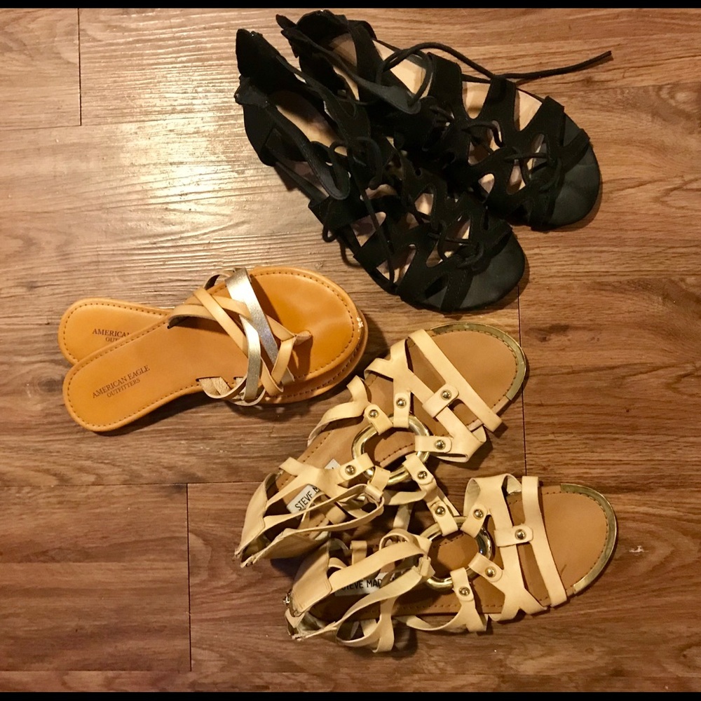 Beach Sandal & Gladiator Sandal Bundle
